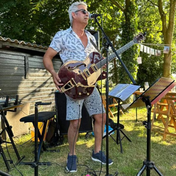 Optreden bij een gezellige BBQ